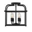 Plafonnier 4 lumières Condor noir mat-527321021