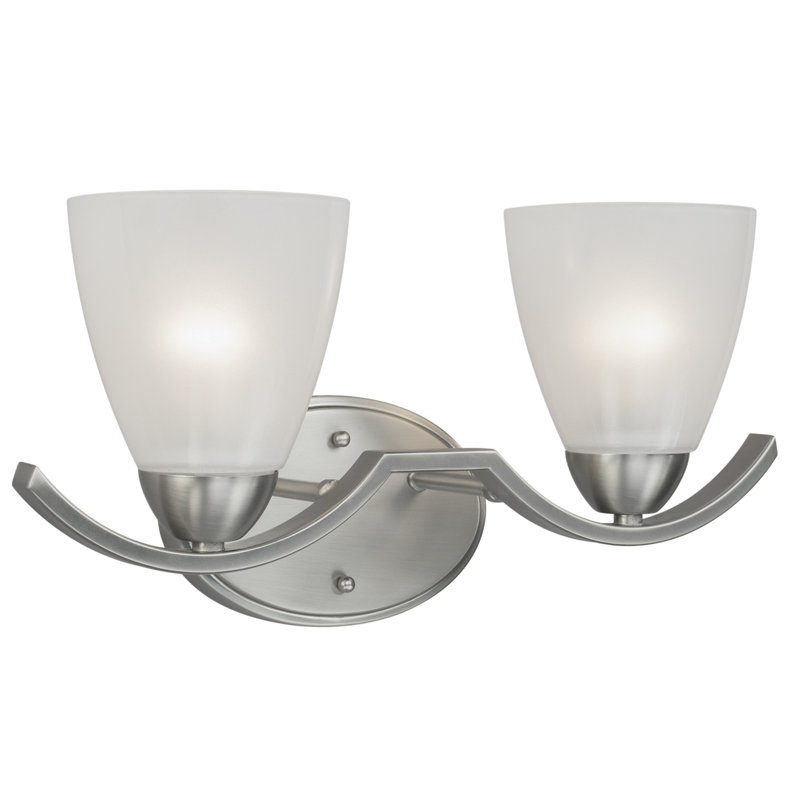 Owens 2 - Light Dimmable Vanity Light, Brushed Nickel