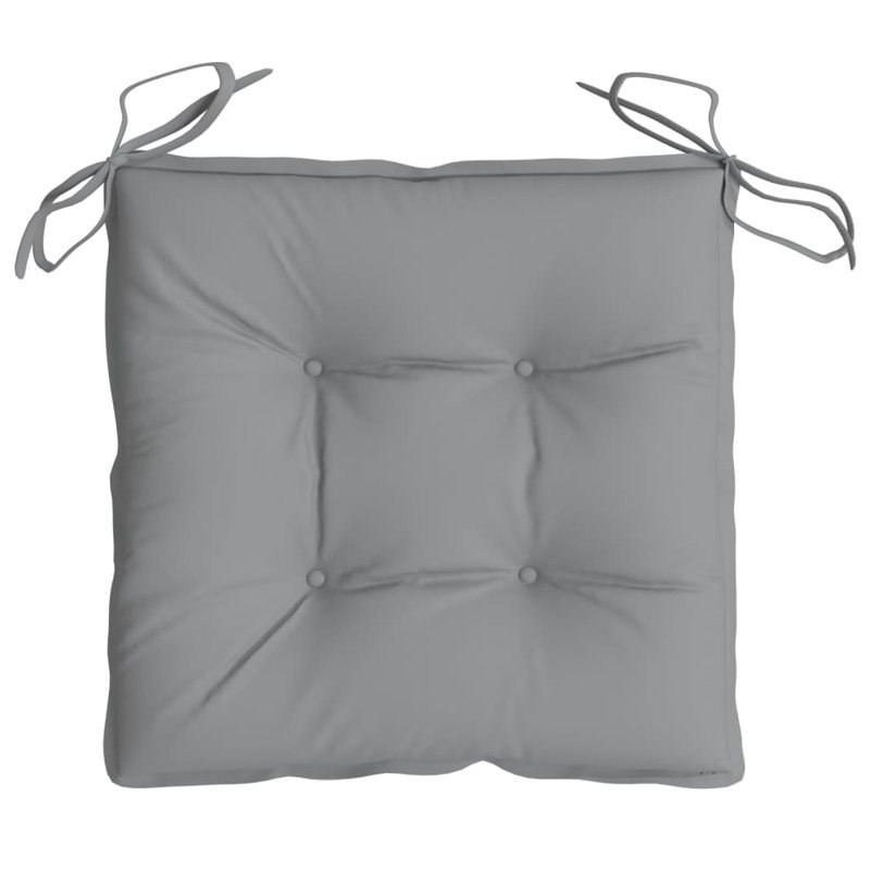 Outdoor Seat Cushion, Gray, 2.8" H x 19.7" W x 19.7" D