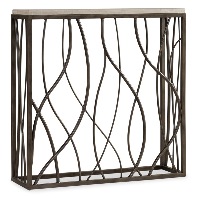 Thin Metal Console, 40" H x 40" W x 12" D