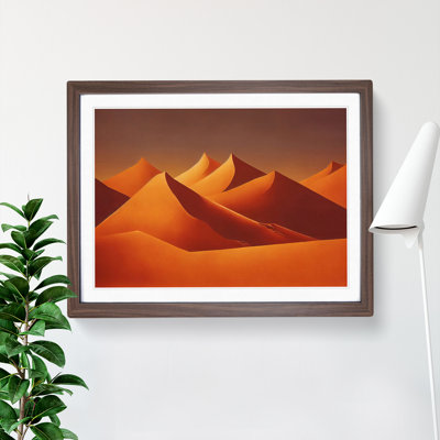 Desert Sand Dunes Vol.1 - Single Picture Frame Print