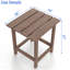 Table de bout pour l'extérieur Adirondack-1166852626