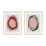 Geode 4 - 5 Painting by Jacques Pilon