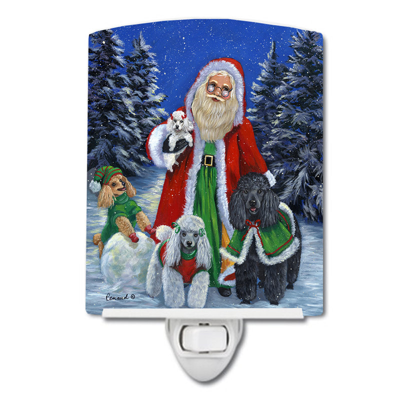 Veilleuse Boxer, Père Noël caniche