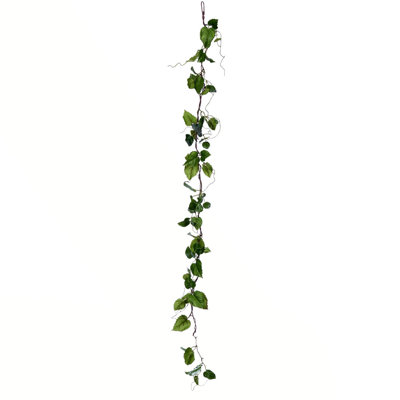 56'' in. Faux Hop Leaf Garland