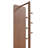 360° Rotating 69"X16" Multifunctional Full Length Mirror With Hook Storage Rack Coat Rack With Mirror Solid Wood Floor Mirror Bedroom Living Room Cloakroom Space Saving-1793519668