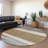 Chantissa Brown Washable Indoor-Outdoor Rug - LOOMLAN-1959627505