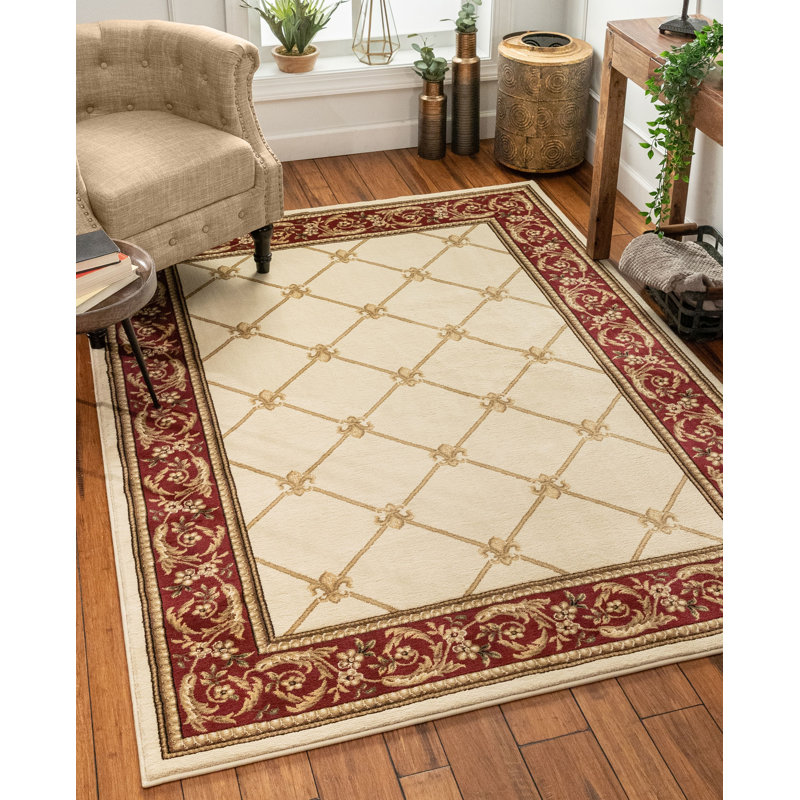 Geometric Synthetic Area Rug, Rectangle 200 x 280cm