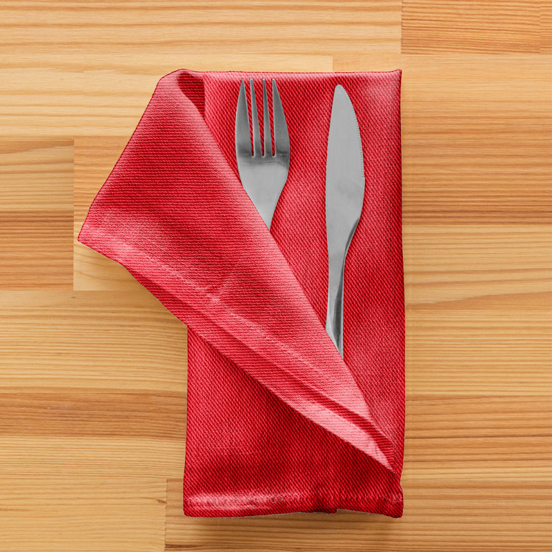 Ensemble de serviettes 4 pièces Casual Classic, Brique