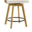 Tabouret de bar à hauteur de comptoir en bois naturel Callah-758340495-758340494