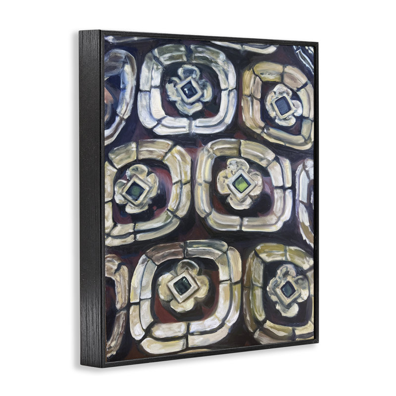 Impression encadrée à motif de souvenirs de la Thaïlande, design par Lori Arbel, H 14 po x l 11 po