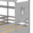 Campeon Twin Size Wood House Bed with 2 Drawers-640227945