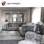Beige Easy To Clean Abstract Optical/ (3D) Rug For Dining Room Bedroom And Living Room-781659125