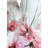 Bashee Floral Shower Curtain with Hooks Included