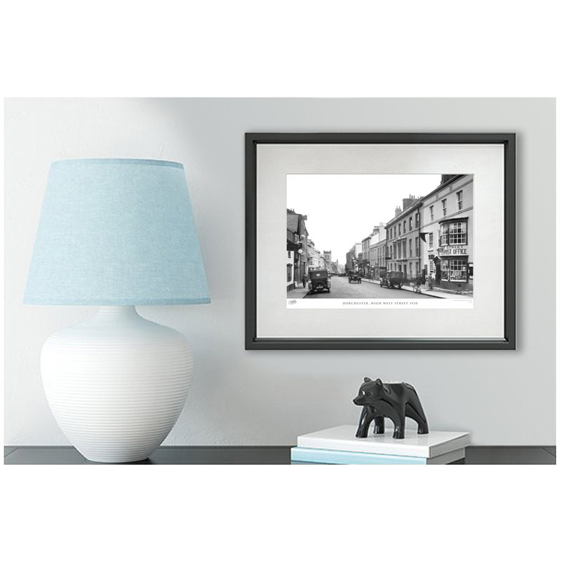 Dorchester, High West Street 1930 by Francis Frith - Single Picture Frame Print, 60cm H x 80cm W x 2.3cm D