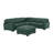 Kimesville Upholstered L-Shaped Sectional Reversible-616949388