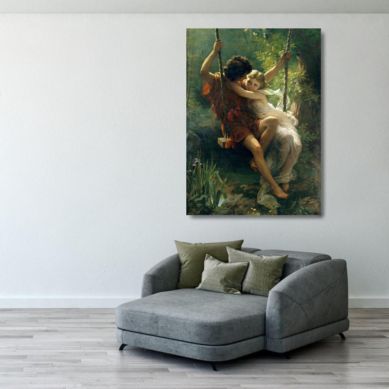 Le Printemps, 39" H x 28" W