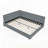 Velvet Daybed,Upholstered Tufted Bed Frame, Sofa Bed Frame with Comfortable Backrest and Armrests-117170487-117170492