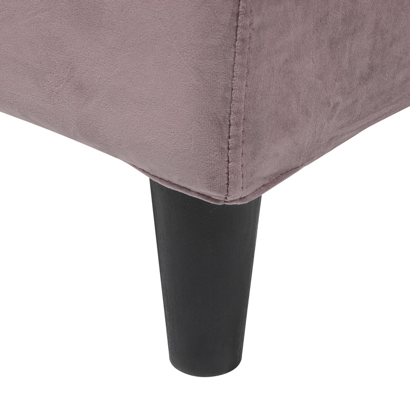 Xzavier Upholstered Bed, European Kingsize (160 x 200 cm), Pink