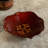 Novica Handmade Mahogany Flower Tooled Leather Catchall