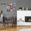 Art mural en verre acrylique, 9 po x 24 po-571289844