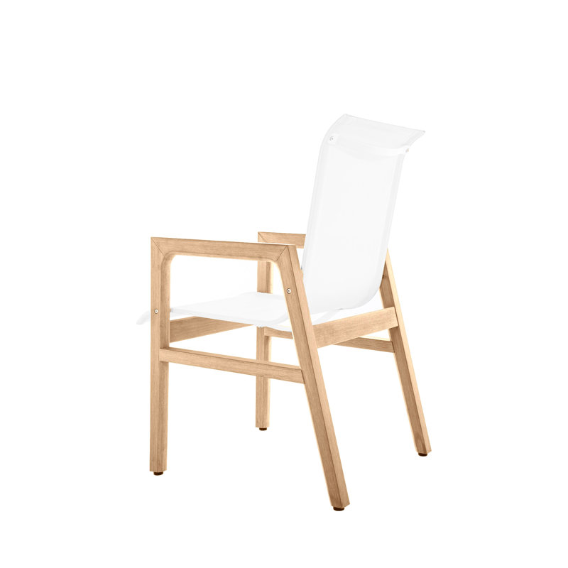 Seashore Patio Dining Armchair, Natural