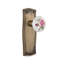 Prairie Plate with White Rose Porcelain Door Knob-468444583-468444580