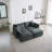 Jeffers Chenille Fabric Upholstered 4-Piece Sectional Sofa-121430525-120921974