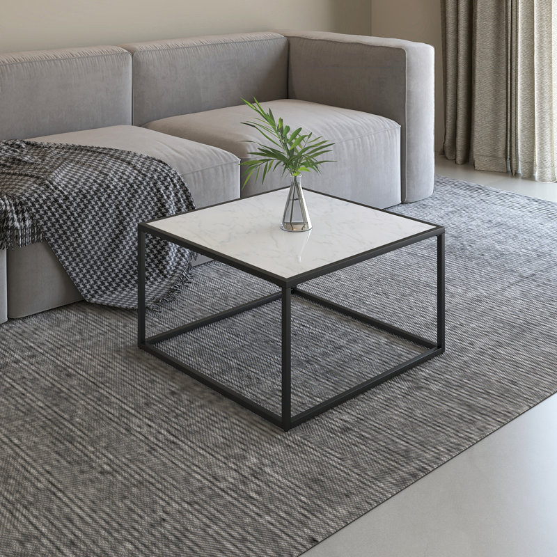 Chic Marble Top Square Table