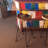 Counter Stool with Metal Frame