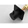 3/4" Shower Valve With Extra High Flow, Adjustable Brass Handle In Matte Black, Construction, Precise Temperature, Flow And Volume Management Cast Metal Control Valve, Handle, Black Finish,