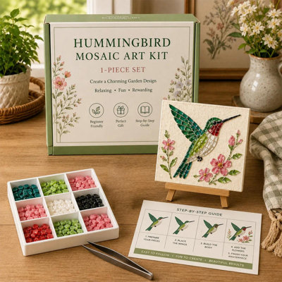 Trousse de peinture diamant DIY en verre de mer, idéale pour la création artisanale. Comprend tous les outils nécessaires pour décorer les murs, les tables et autres espaces. Cadeau parfait pour les débutants et les amateurs de loisirs créatifs. 15 ml