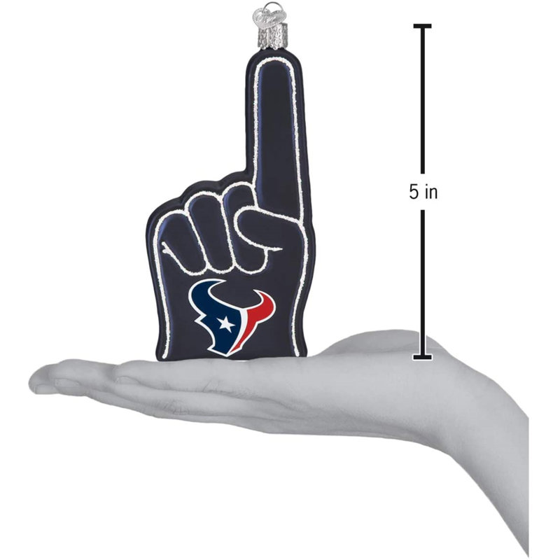 Ornement suspendu en mousse NFL, Houston Texans