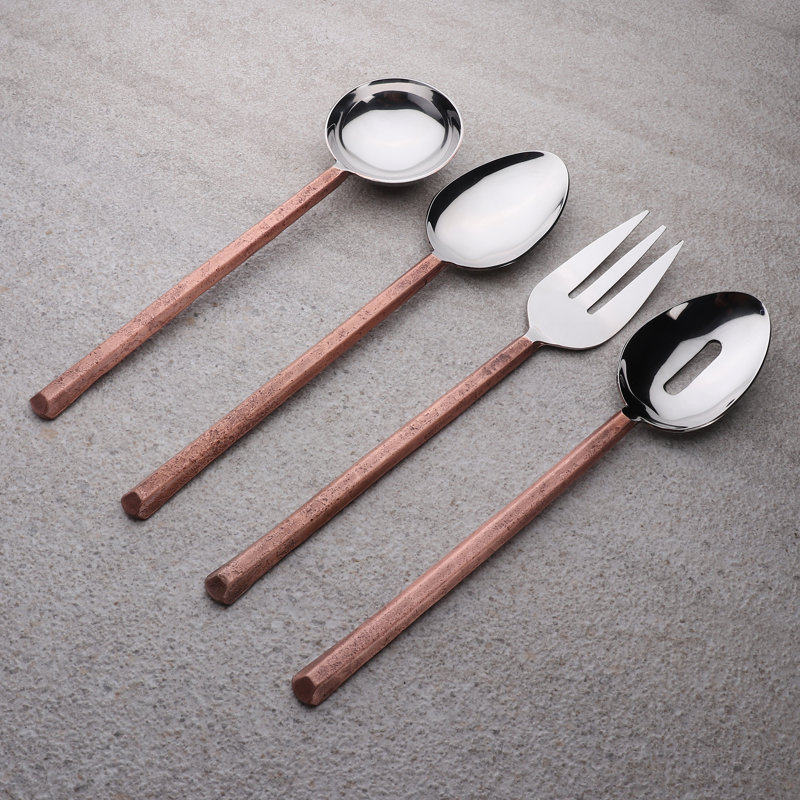 4 Piece Stainless Steel Hostess Set