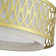 4 Light Soft Gold Extra Large Semi-Flush With Hand Crafted Oatmeal Color Fabric Hardback Shade