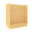 Merchandiser Maple Slatwall