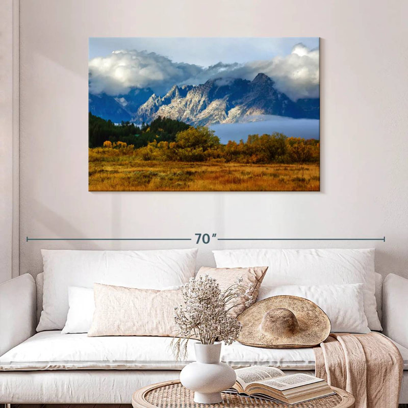 Montagnes Alvord Grand Teton, H 30 po x l 45 po