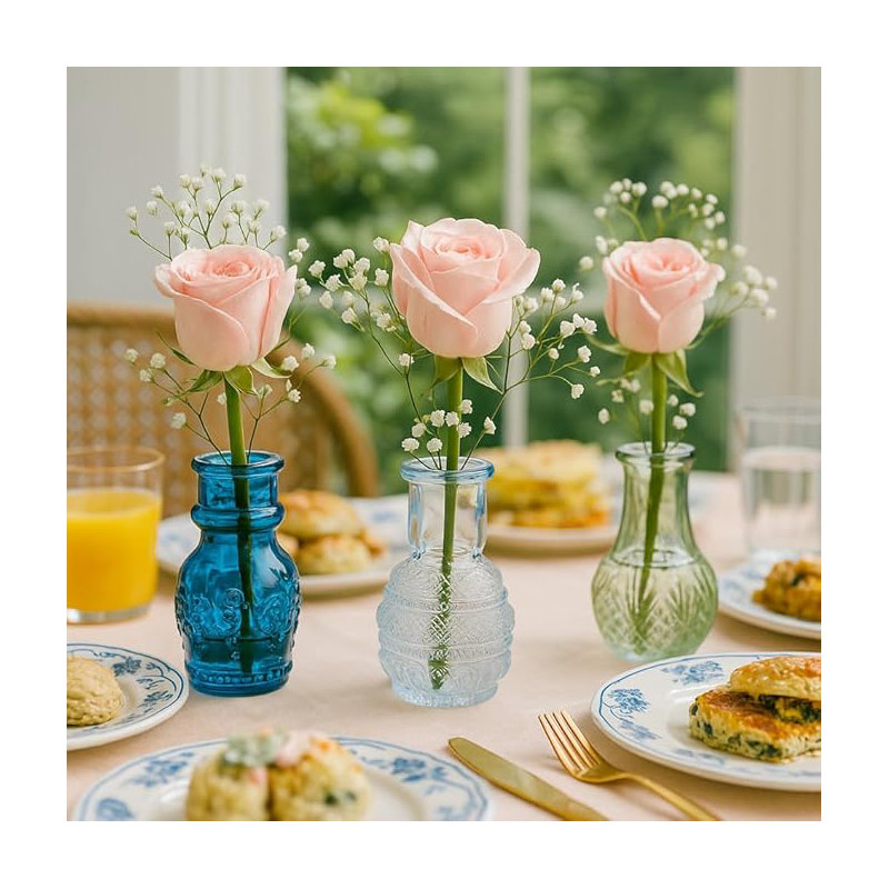 Glass Floor Vase