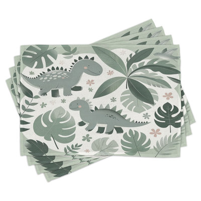 Polyester No Pattern Rectangle Placemat
