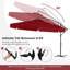 Parasol suspendu en porte-à-faux 10 pi-1865110371