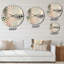 Mikel - Horloge murale peinture abstraite-2099314637