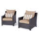 Mifflin 2 - Person Patio Conversation Sets with Cushions