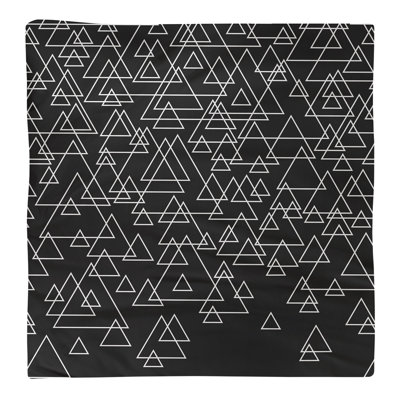 Polyester Geometric Square Napkin