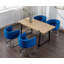 Chaises de salle à manger rembourrées Kaydance-87789838-87789839
