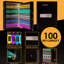 100 Keys Cabinet Safe - White, Equipped With Advanced Digital Lock 100 Wall Convenient Keypad