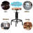 Passarella Swivel Adjustable Height Counter Stool with Metal Frame