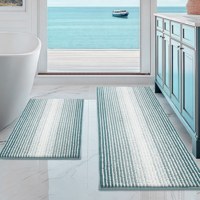 Soft Shaggy Absorbent Non-Slip Bath Mat