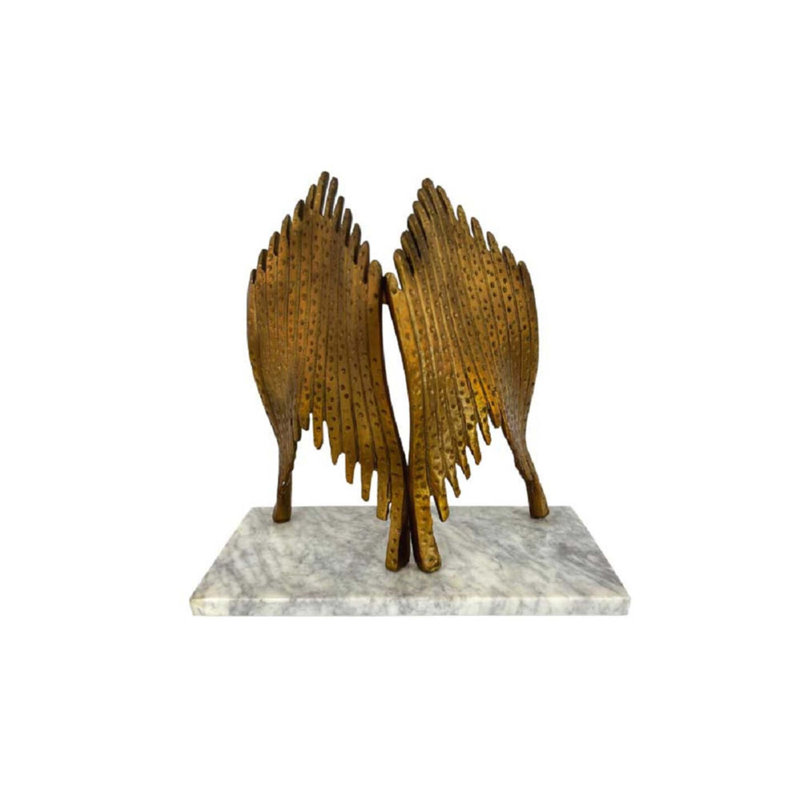 Gold Eros Sculpture