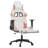 Massage Gaming Chair with Footrest Faux Leather-1062225468