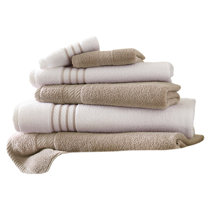 Mccullen 6 Piece 100% Cotton Towel Set Winston Porter Color Ivory